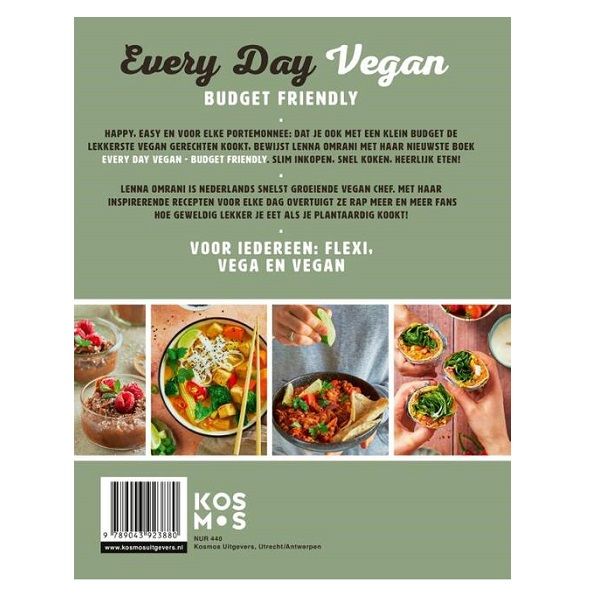 KOOKBOEKEN - Boeken - Every Day Vegan Budget Friendly