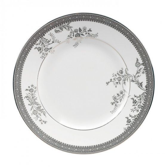 WEDGWOOD - Vera Wang Lace Platinum - Bord 20cm