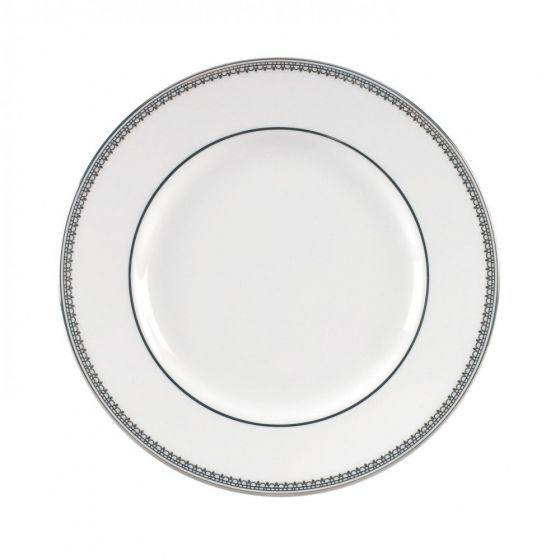 WEDGWOOD - Vera Wang Lace Platinum - Gebakbordje 15cm