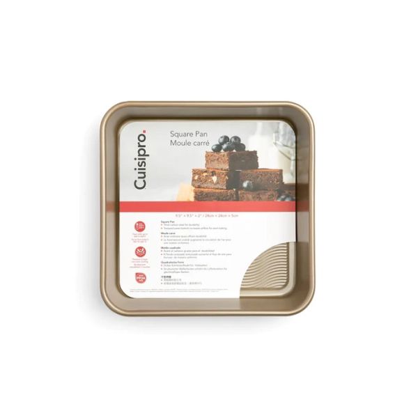 CUISIPRO - Bakvormen - Vierkante bakvorm 24cm