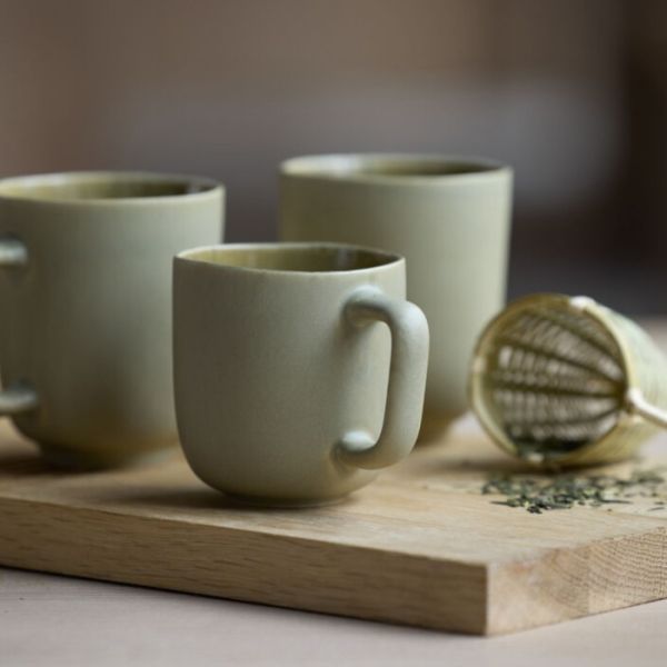 Villa Collection - Shoku - kop met oor 0,23l Pure Green