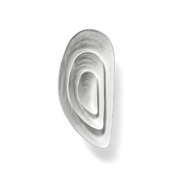 SERAX - Les Objets Mouleversants - Schaal Marcel klein wit 17x7cm