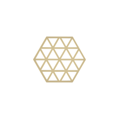 Zone  - Triangles - Onderzetter Warm Sand