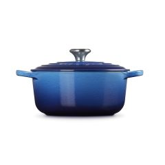 LE CREUSET - Signature - Braadpan rond 20cm 2,40l Azure