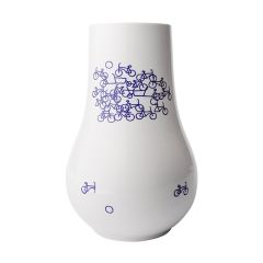 HEINEN - Delfts Blauw - Vaas De Blauwe Fiets nr. 1