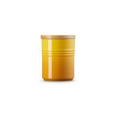 Le Creuset - Aardewerk - Voorraadpot met houten deksel 10cm 0,54l Nectar