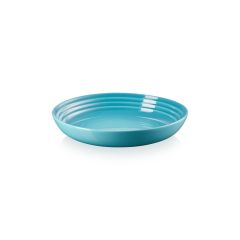 LE CREUSET - Aardewerk - Diep bord 22cm Caribbean Blue