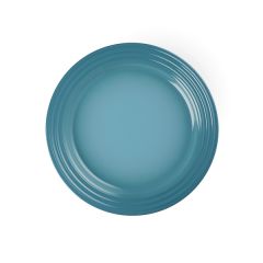 LE CREUSET - Aardewerk - Ontbijtbord 22cm Caribbean Blue