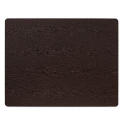 LIND DNA - Dinner Mat Square - Placemat 35x45cm Bull Brown