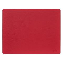 LIND DNA - Dinner Mat Square - Placemat 35x45cm Bull Red