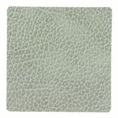 LIND DNA - Glass Mat Square - Onderzetter 10cm Hippo Olive Green
