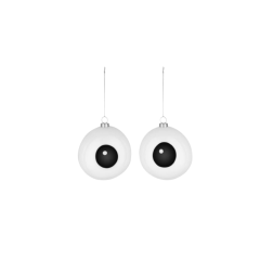 ALESSI - Treebies - Kerstballenset 10x10cm Carol