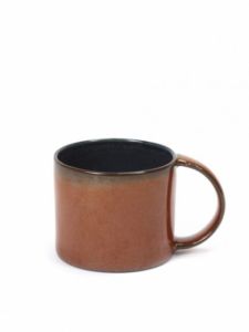 SERAX - Terres de Reves - Espressokop 5cm  Dark Blue/Rust