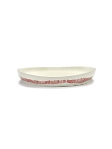 SERAX - Feast by Ottolenghi - Serveerschaal M 3,3x,35cm wit Swirl