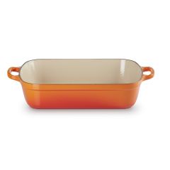 LE CREUSET - Gietijzer - Braadslede 33cm Oranje