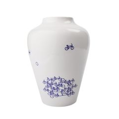 HEINEN - Delfts Blauw - Vaas De Blauwe Fiets nr. 2