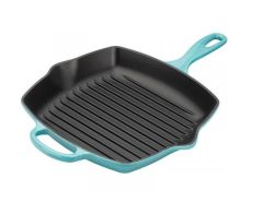 LE CREUSET - Signature - Grillpan 26cm Caribbean Blue