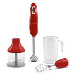 SMEG HBF03 staafmixer rood