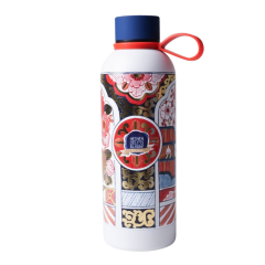 HEINEN - Delfts Blauw - Thermosfles Imari 50 Jaar RVS