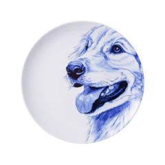 HEINEN - Wandborden - Bord 26,5cm Golden Retriever