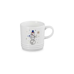 LE CREUSET - Santa's Specials - Beker Sneeuwpop 0,35l Wit/Goud