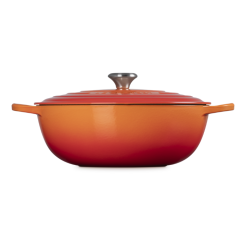 LE CREUSET - Signature - Marmite 28cm 4,90l Oranjerood