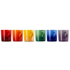 LE CREUSET - Vancouver - Mok 0,35l New Rainbow 6-dlg