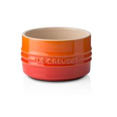 LE CREUSET - Aardewerk - Schaaltje stapelbaar oranje 0,20l