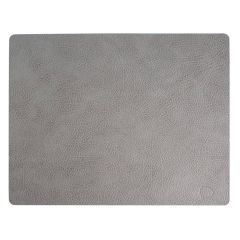 LIND DNA - Dinner Mat Square - Placemat 35x45cm Hippo Anthracite-G