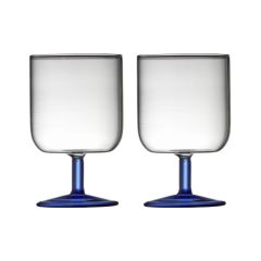 Lyngby Torino Wijnglas blauw 