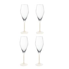 Villeroy en Boch Manufacture Rock Blanc Champagneglazen