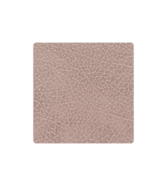 LIND DNA - Glass Mat Square - Onderzetter 10cm Hippo Warm Grey