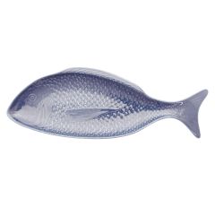 Point-Virgule Visschaal 40x15cm blauw