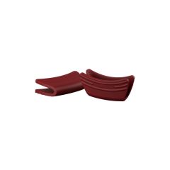 LE CREUSET - Siliconen - Set/2 handgrepen Garnet