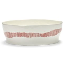 SERAX - Feast by Ottolenghi - Saladeschaal L27,5x27,5 H9,5cm wit