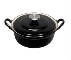 LE CREUSET - Faitout - Braadpan 20cm Zwart