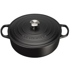 LE CREUSET - Signature - Risottopan 30cm 6,20l Mat Zwart