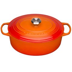 LE CREUSET - Signature - Ovale Braadpan 29cm Oranje