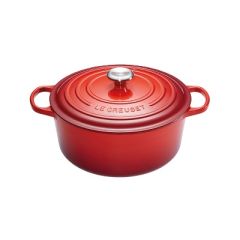 LE CREUSET - Signature - Braadpan rond 20cm 2,40l Kersenrood