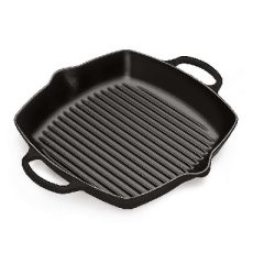 LE CREUSET - Signature - Grill 30cm vierkant Mat Zwart