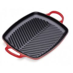 LE CREUSET - Grills - Grill 2 grepen 30cm Kersenrood