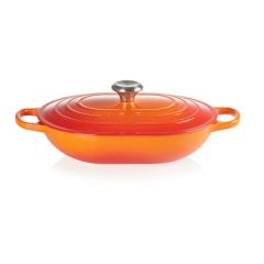 LE CREUSET - Signature - Braadpan Oblong 31cm 3,40l Oranjerood