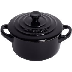 LE CREUSET - Aardewerk - Mini braadpan 10cm zwart