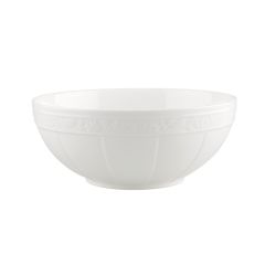 VILLEROY & BOCH - White Pearl - Slaschaal rond 24cm (2)