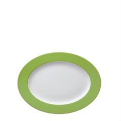 THOMAS - Sunny Day Apple Green - Vleesschaal 33 cm