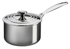 LE CREUSET - RVS - Steelpan met deksel 16cm 1,90l