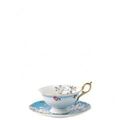 WEDGWOOD - Wonderlust - Theekop&schotel 0,15l Apple Blossom