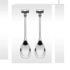 ALESSI - Dressed - Eierlepel met hamer s/2