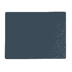 LIND DNA - Dinner Mat Square - Placemat 35x45cm Nupo Dark Blue