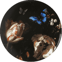HEINEN - Wandborden - Boomblauwtje 31,5cm